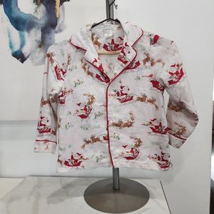 [ POTTERY BARN KIDS] SIZE 6, UNISEX LONGSLEEVE- MATCHING PANT PAJAMAS SET